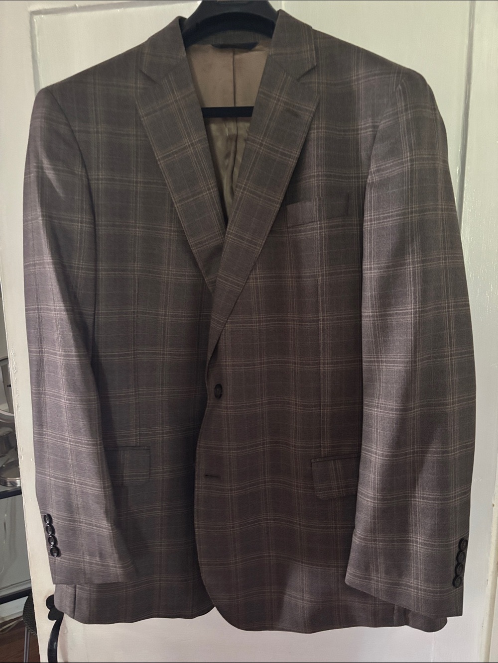 Brooks Brothers Brown Windowpane Sport Coat